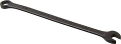 Proto - 7mm 12 Point Offset Combination Wrench - 15° Offset Angle, 5-5/32" OAL, Steel, Black Finish - Top Tool & Supply