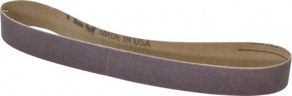 Tru-Maxx - 3/4" Wide x 18" OAL, 120 Grit, Aluminum Oxide Abrasive Belt - Aluminum Oxide, Fine, Coated - Top Tool & Supply