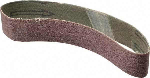 Tru-Maxx - 1" Wide x 12" OAL, 120 Grit, Aluminum Oxide Abrasive Belt - Aluminum Oxide, Fine, Coated - Top Tool & Supply