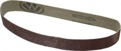 Tru-Maxx - 1" Wide x 18" OAL, 80 Grit, Aluminum Oxide Abrasive Belt - Aluminum Oxide, Medium, Coated - Top Tool & Supply