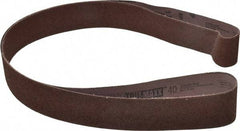 Tru-Maxx - 2" Wide x 72" OAL, 40 Grit, Aluminum Oxide Abrasive Belt - Aluminum Oxide, Coarse, Coated - Top Tool & Supply