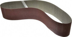 Tru-Maxx - 4" Wide x 48" OAL, 120 Grit, Aluminum Oxide Abrasive Belt - Aluminum Oxide, Fine, Coated - Top Tool & Supply