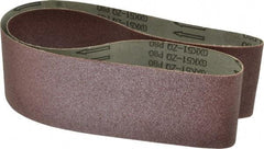 Tru-Maxx - 4" Wide x 54" OAL, 80 Grit, Aluminum Oxide Abrasive Belt - Aluminum Oxide, Medium, Coated - Top Tool & Supply