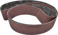 Tru-Maxx - 4" Wide x 132" OAL, 80 Grit, Aluminum Oxide Abrasive Belt - Aluminum Oxide, Medium, Coated - Top Tool & Supply