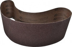 Tru-Maxx - 6" Wide x 48" OAL, 40 Grit, Aluminum Oxide Abrasive Belt - Aluminum Oxide, Coarse, Coated - Top Tool & Supply