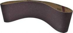 Tru-Maxx - 6" Wide x 48" OAL, 100 Grit, Aluminum Oxide Abrasive Belt - Aluminum Oxide, Fine, Coated - Top Tool & Supply