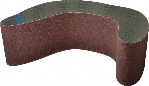 Tru-Maxx - 6" Wide x 54" OAL, 60 Grit, Aluminum Oxide Abrasive Belt - Aluminum Oxide, Medium, Coated - Top Tool & Supply