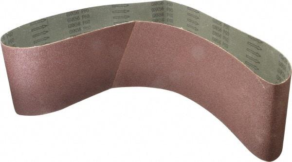 Tru-Maxx - 6" Wide x 60" OAL, 60 Grit, Aluminum Oxide Abrasive Belt - Aluminum Oxide, Medium, Coated - Top Tool & Supply