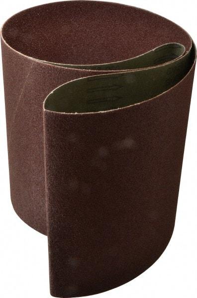 Tru-Maxx - 10" Wide x 70-1/2" OAL, 60 Grit, Aluminum Oxide Abrasive Belt - Aluminum Oxide, Medium, Coated - Top Tool & Supply