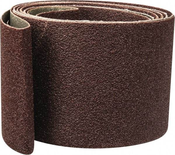 Tru-Maxx - 3" Wide x 120" OAL, 80 Grit, Aluminum Oxide Abrasive Belt - Aluminum Oxide, Medium, Coated - Top Tool & Supply