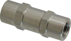 Ham-Let - 1/4" Stainless Steel Check Valve - Inline, FNPT x FNPT, 3,000 WOG - Top Tool & Supply