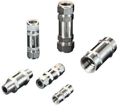 Ham-Let - 1/2" Stainless Steel Check Valve - Inline, MNPT x MNPT, 3,000 WOG - Top Tool & Supply