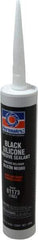 Permatex - 11 oz Cartridge Black RTV Silicone Gasket Sealant - -75 to 450°F Operating Temp, 24 hr Full Cure Time - Top Tool & Supply