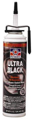 Permatex - 9-1/2 oz Oil Resistant Gasket Maker - -65 to 550°F, Black, Comes in PowerBead Aerosol Can - Top Tool & Supply