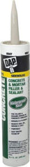 DAP - 10.1 oz Cartridge Gray Acrylic & Latex Filler/Repair Caulk - -30 to 150°F Operating Temp, 30 min Tack Free Dry Time, 24 hr Full Cure Time - Top Tool & Supply