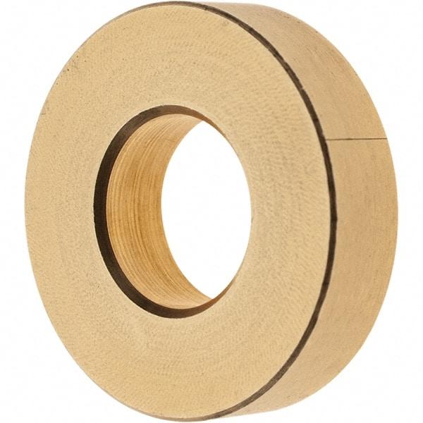 Gibraltar - 5/16" Screw, Brass Extra Thick Flat Washer - 11/32" ID x 3/4" OD, 3/16" Thick, Plain Finish - Top Tool & Supply