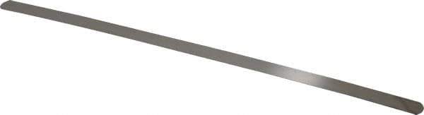 SPI - 0.01 Inch Thick x 1/2 Inch Wide x 12 Inch Leaf Length, Parallel Feeler Gage - High Carbon Steel - Top Tool & Supply