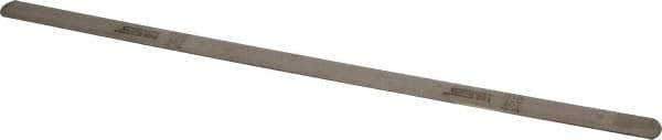 SPI - 0.018 Inch Thick x 1/2 Inch Wide x 12 Inch Leaf Length, Parallel Feeler Gage - High Carbon Steel - Top Tool & Supply