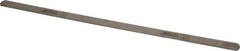 SPI - 0.018 Inch Thick x 1/2 Inch Wide x 12 Inch Leaf Length, Parallel Feeler Gage - High Carbon Steel - Top Tool & Supply