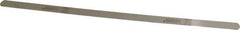 SPI - 0.02 Inch Thick x 1/2 Inch Wide x 12 Inch Leaf Length, Parallel Feeler Gage - High Carbon Steel - Top Tool & Supply