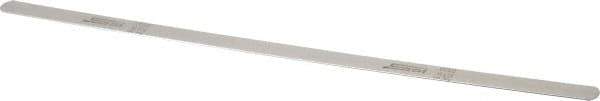 SPI - 0.032 Inch Thick x 1/2 Inch Wide x 12 Inch Leaf Length, Parallel Feeler Gage - High Carbon Steel - Top Tool & Supply