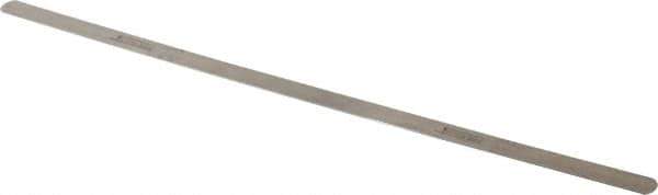 SPI - 0.033 Inch Thick x 1/2 Inch Wide x 12 Inch Leaf Length, Parallel Feeler Gage - High Carbon Steel - Top Tool & Supply