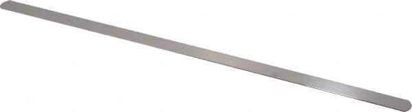 SPI - 0.034 Inch Thick x 1/2 Inch Wide x 12 Inch Leaf Length, Parallel Feeler Gage - High Carbon Steel - Top Tool & Supply