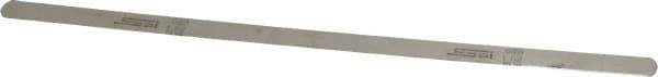 SPI - 0.04 Inch Thick x 1/2 Inch Wide x 12 Inch Leaf Length, Parallel Feeler Gage - Tempered Steel - Top Tool & Supply