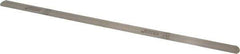 SPI - 0.006 Inch Thick x 1/2 Inch Wide x 12 Inch Leaf Length, Parallel Feeler Gage - High Carbon Steel - Top Tool & Supply