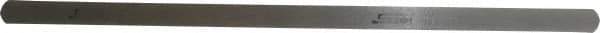 SPI - 0.007 Inch Thick x 1/2 Inch Wide x 12 Inch Leaf Length, Parallel Feeler Gage - High Carbon Steel - Top Tool & Supply