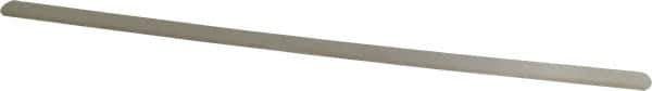 SPI - 0.1mm Thick x 1/2 Inch Wide x 12 Inch Leaf Length, Parallel Feeler Gage - High Carbon Steel - Top Tool & Supply