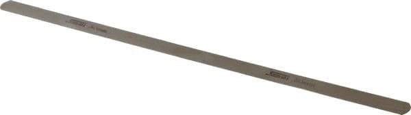 SPI - 0.5mm Thick x 1/2 Inch Wide x 12 Inch Leaf Length, Parallel Feeler Gage - High Carbon Steel - Top Tool & Supply