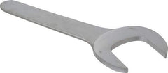 Proto - 52mm Standard Service Open End Wrench - 8-1/2" OAL, Single End, Satin Finish, 30° Head Angle - Top Tool & Supply