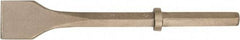 Ampco - 3" Head Width, 18" OAL, 1-1/8" Shank Diam, Chisel - Hex Drive, Hex Shank - Top Tool & Supply