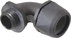 Murrplastik - 3/4" Trade, Nylon Compression Angled Liquidtight Conduit Connector - Noninsulated - Top Tool & Supply