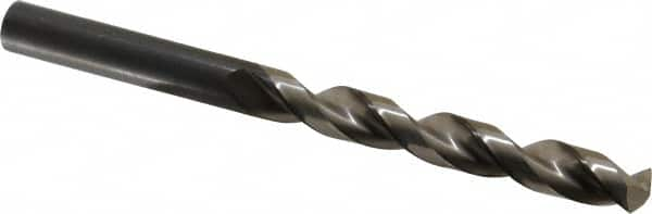 Jobber Length Drill Bit: 0.375″ Dia, 130 °, High Speed Steel Bright/Uncoated, Right Hand Cut, Parabolic Flute, Straight-Cylindrical Shank, Series 549