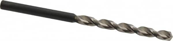 Jobber Length Drill Bit: 0.1695″ Dia, 130 °, Cobalt Bright/Uncoated, Right Hand Cut, Parabolic Flute, Straight-Cylindrical Shank, Series 622