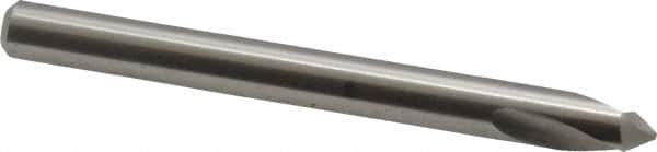 Guhring - 1/4" Body Diam, 90°, 70mm OAL, High Speed Steel Spotting Drill - Top Tool & Supply