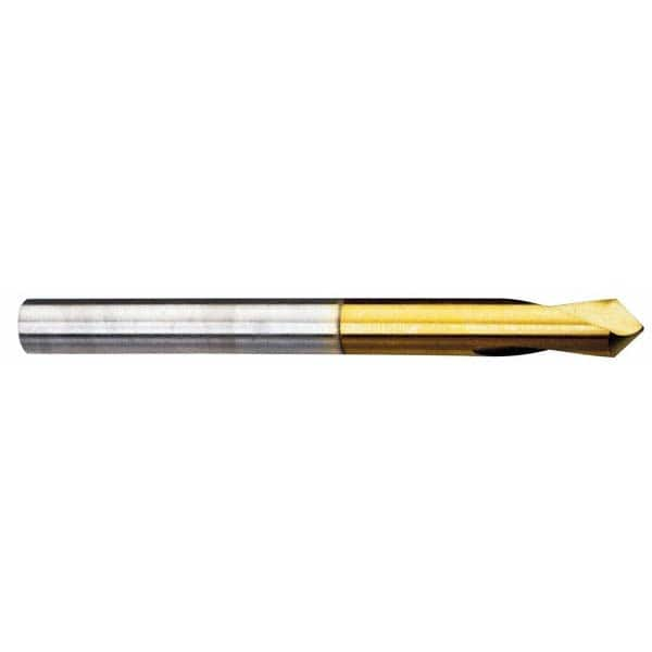 Guhring - 12mm Body Diam, 120°, 102mm OAL, High Speed Steel Spotting Drill - Top Tool & Supply