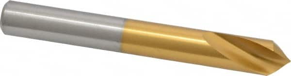 Guhring - 1/2" Body Diam, 90°, 102mm OAL, High Speed Steel Spotting Drill - Top Tool & Supply