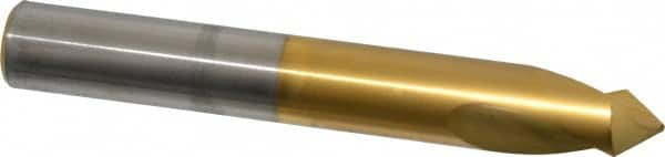 Guhring - 5/8" Body Diam, 90°, 115mm OAL, High Speed Steel Spotting Drill - Top Tool & Supply