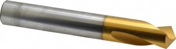 Guhring - 3/4" Body Diam, 120°, 131mm OAL, High Speed Steel Spotting Drill - Top Tool & Supply