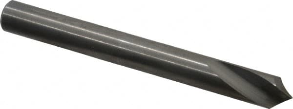 Guhring - 3/8" Body Diam, 90°, 89mm OAL, Solid Carbide Spotting Drill - Top Tool & Supply