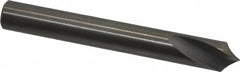 Guhring - 1/2" Body Diam, 90°, 102mm OAL, Solid Carbide Spotting Drill - Top Tool & Supply