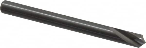 Guhring - 1/4" Body Diam, 120°, 70mm OAL, Solid Carbide Spotting Drill - Top Tool & Supply