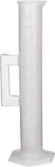 Bel-Art - 1,000 ml Polypropylene Graduated Cylinder - 10 ml Graduation, 2-17/32" Diam x 17-19/64" High - Top Tool & Supply