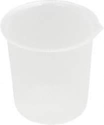 Bel-Art - 100 ml Polypropylene Graduated Beaker - 25 ml Graduation, 2-1/2" Diam x 2-37/64" High - Top Tool & Supply