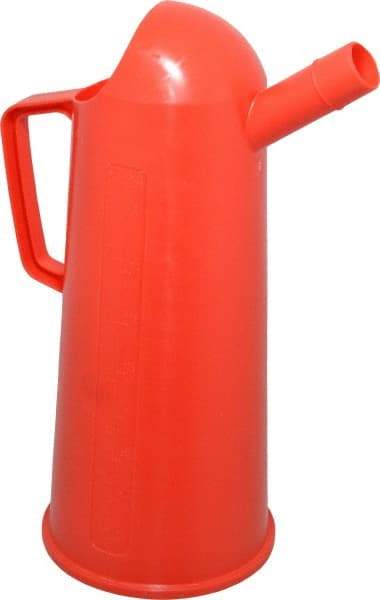 Bel-Art - 2 L Pitcher - Polypropylene, Red, 12" High x 5-1/8" Diam - Top Tool & Supply