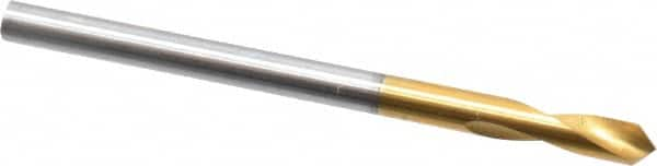 Guhring - 3mm Body Diam, 90°, 46mm OAL, High Speed Steel Spotting Drill - Top Tool & Supply