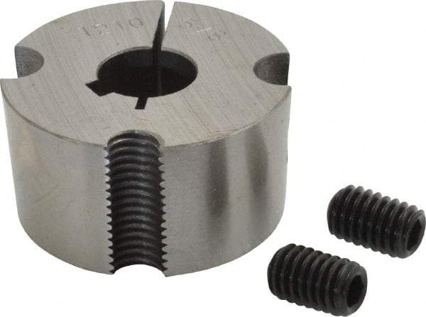 Browning - 5/8" Bore, 3/8 x 5/8 Thread, Tapered Lock Sprocket Bushing - Top Tool & Supply